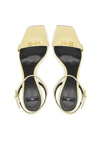 Elisabetta Franchi Sandały SA57L51E2 DC7 Żółty. Kolor: żółty. Materiał: skóra #5