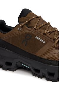 On Trekkingi Cloudrock Low Waterproof 3MF10254228 Brązowy. Kolor: brązowy. Materiał: materiał. Sport: turystyka piesza #6