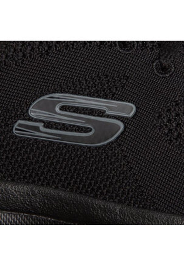 skechers - Skechers Sneakersy Brisbane 232057/BBK Czarny. Kolor: czarny. Materiał: materiał