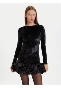 Eleh Sukienka koktajlowa EFW250383 Czarny Regular Fit. Kolor: czarny. Materiał: syntetyk. Styl: wizytowy #1