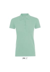 SOL'S - Damska koszulka polo Sol's Phoenix. Typ kołnierza: polo. Kolor: zielony #1