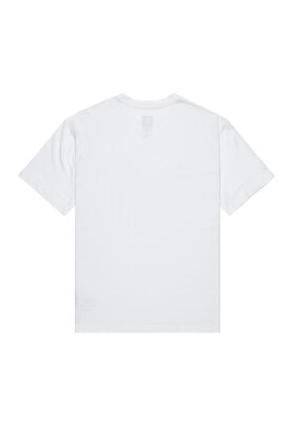 DC Shoes T-Shirt Star Filled EDYZT04348 Biały Regular Fit. Kolor: biały. Materiał: bawełna