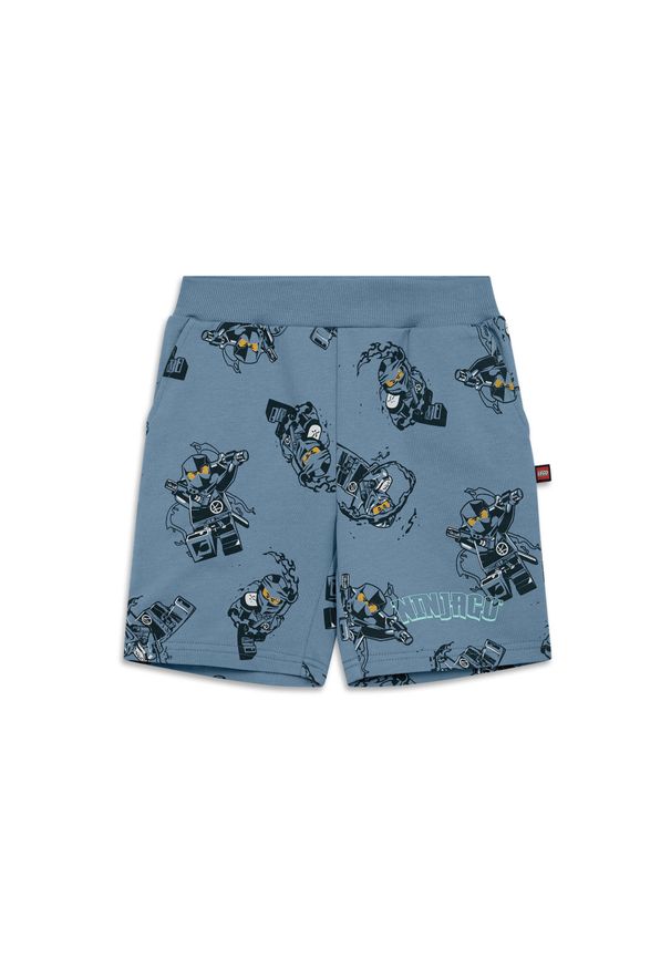 Spodenki Bawełniane Dziecięce LEGO NINJAGO Pasi 302 Niebieskie. Kolor: niebieski. Materiał: bawełna. Sezon: lato. Sport: turystyka piesza