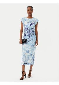 Hale bob - Hale Bob Sukienka koktajlowa Thora 5ZLG662A Błękitny Slim Fit. Kolor: niebieski. Materiał: syntetyk. Styl: wizytowy #4
