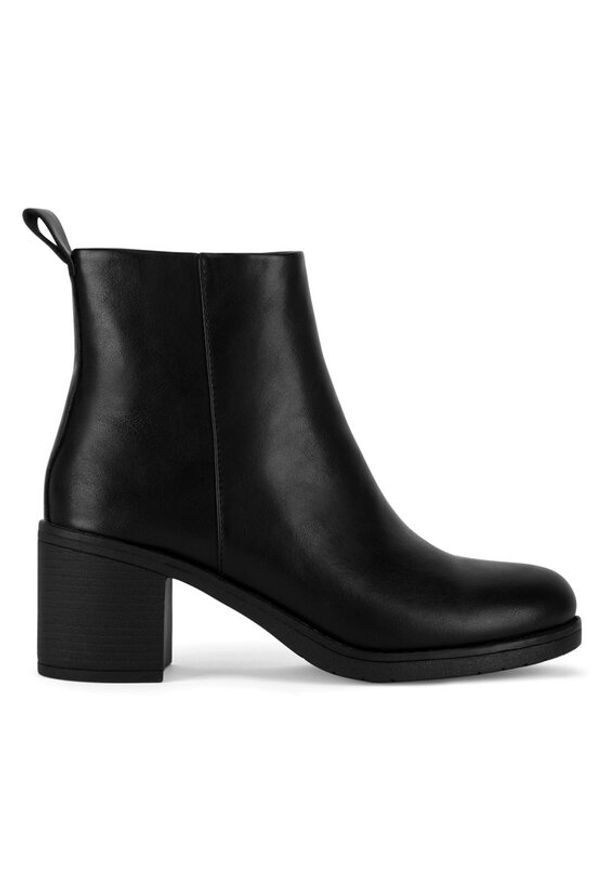 Clara Barson Botki WS5021-05 Czarny. Kolor: czarny. Materiał: skóra