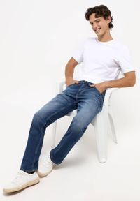 Męskie Spodnie jeansowe Mustang Style Washington Straight Denim Blue 1016618 5000 313 #3