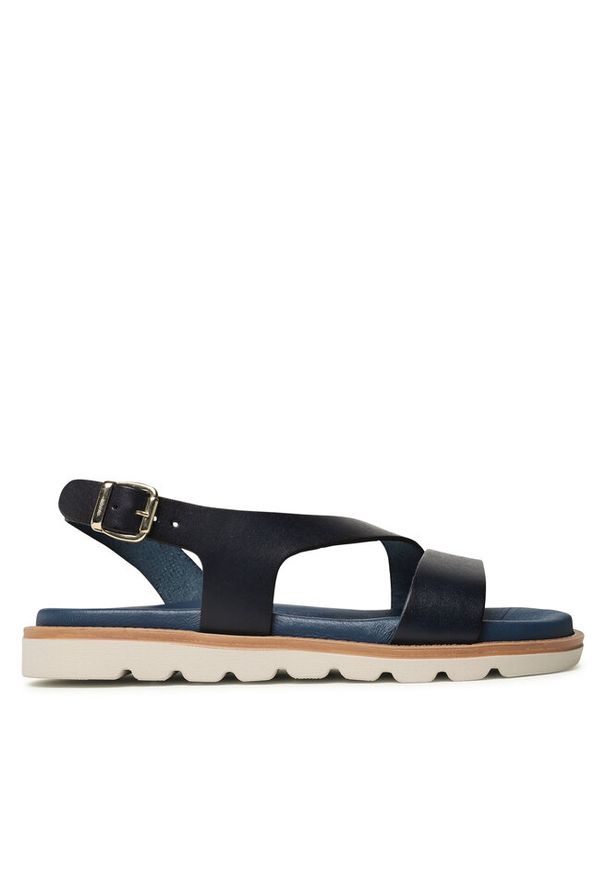 Sandały Salamander. Kolor: niebieski