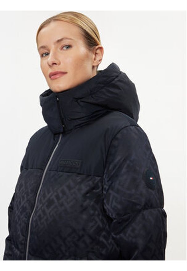 TOMMY HILFIGER - Tommy Hilfiger Kurtka zimowa New York WW0WW40235 Granatowy Regular Fit. Kolor: niebieski. Materiał: syntetyk. Sezon: zima