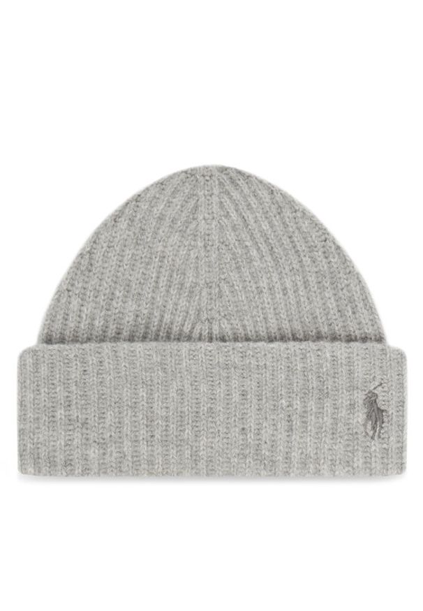 Polo Ralph Lauren Czapka 455954337004 Szary. Kolor: szary. Materiał: wełna