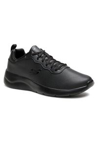 skechers - Skechers Sneakersy Eazy Vibez 999253/BBK Czarny. Kolor: czarny. Materiał: skóra #4