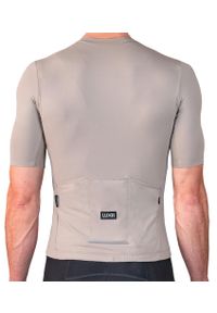 LUXA - Koszulka Kolarska Supreme. Kolor: beżowy. Materiał: poliamid, elastan. Sport: kolarstwo