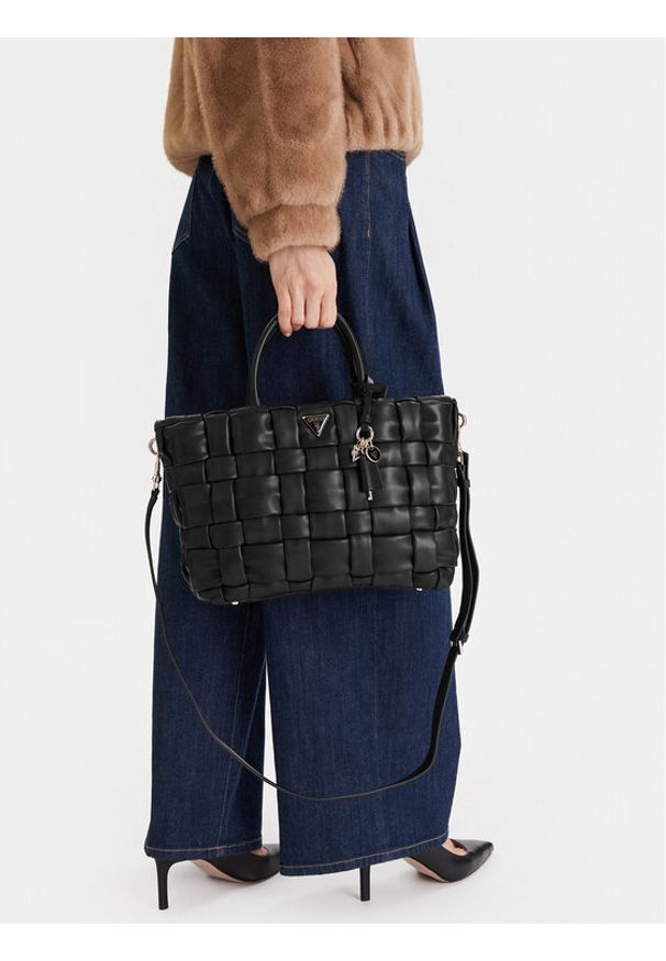 Guess Torebka HWWG80 72060 Czarny. Kolor: czarny. Materiał: skórzane