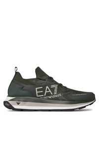 Sneakersy EA7 Emporio Armani. Kolor: brązowy