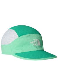 Czapka unisex The North Face LT Run 0A876JD4L1 - zielona. Kolor: zielony. Materiał: poliester, materiał. Styl: klasyczny, sportowy #1