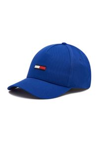 Tommy Jeans Czapka z daszkiem Tjm Flag Cap AM0AM07170 Niebieski. Kolor: niebieski. Materiał: materiał #1