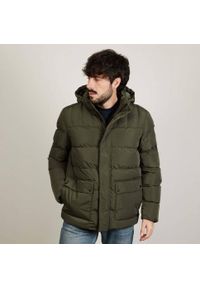 Geox - Kurtka GEOX MHILSTONE SHORT JKT Zielony. Kolor: zielony. Materiał: tkanina