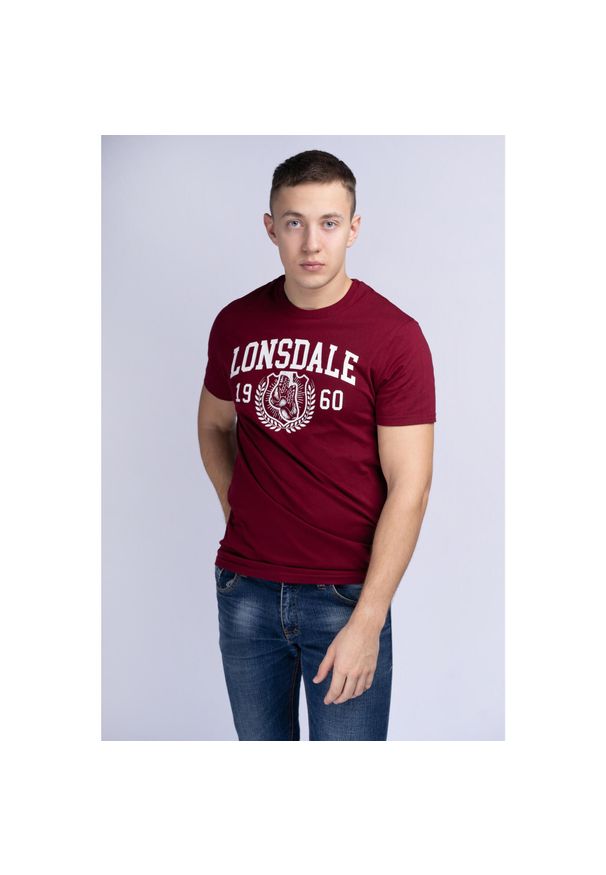 Koszulka Lonsdale Staxigoe. Kolor: czerwony, biały, wielokolorowy