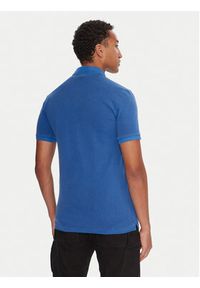 G-Star RAW - G-Star Raw Polo Dunda D11595-D756 Niebieski Slim Fit. Typ kołnierza: polo. Kolor: niebieski. Materiał: bawełna #5