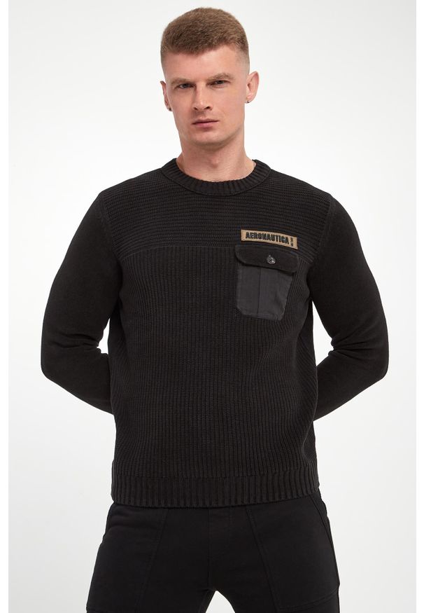 Aeronautica Militare - Sweter męski AERONAUTICA MILITARE