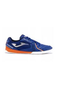 Buty piłkarskie męskie Joma Royal Indoor. Zapięcie: sznurówki. Kolor: pomarańczowy, wielokolorowy, czarny, biały, niebieski. Materiał: guma, materiał, tkanina, syntetyk. Szerokość cholewki: normalna. Sport: piłka nożna