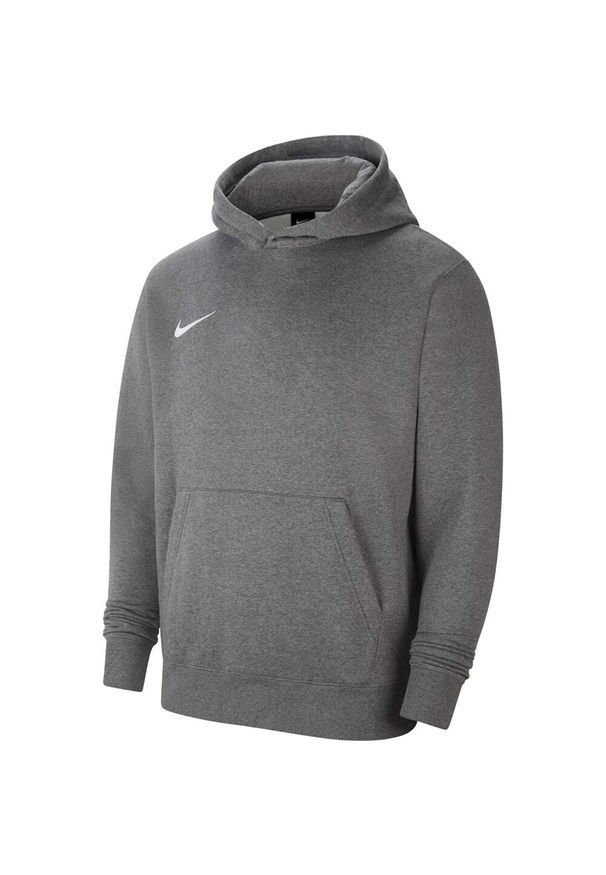 Nike - Bluza Z Kapturem Dziecięca Polar Park 20. Typ kołnierza: kaptur. Kolor: szary. Materiał: polar