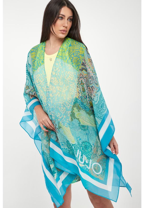 Liu Jo - Narzutka plażowa z wzorem paisley LIU JO. Okazja: na plażę. Wzór: paisley