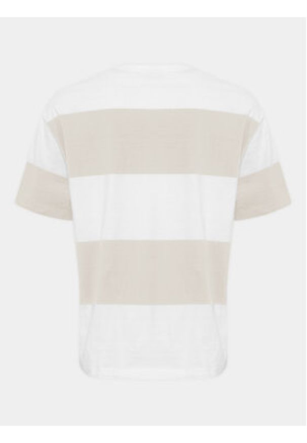 !SOLID - Solid T-Shirt Ijam 21108144 Beżowy Regular Fit. Kolor: beżowy. Materiał: bawełna