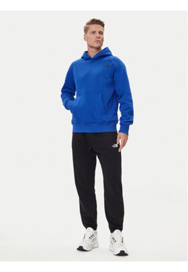 The North Face Bluza Redbox NF0A89F9 Niebieski Regular Fit. Kolor: niebieski. Materiał: bawełna