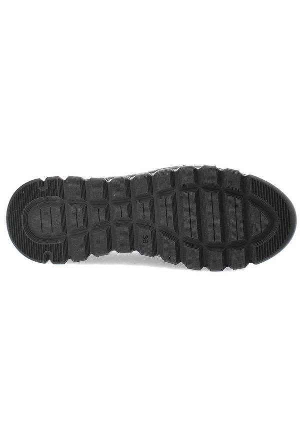 Czarne Modne Półbuty Pollonus Wsuwane Obuwie Damskie. Okazja: na co dzień, do pracy. Zapięcie: bez zapięcia. Kolor: czarny. Materiał: lakier, skóra. Styl: klasyczny, casual, elegancki