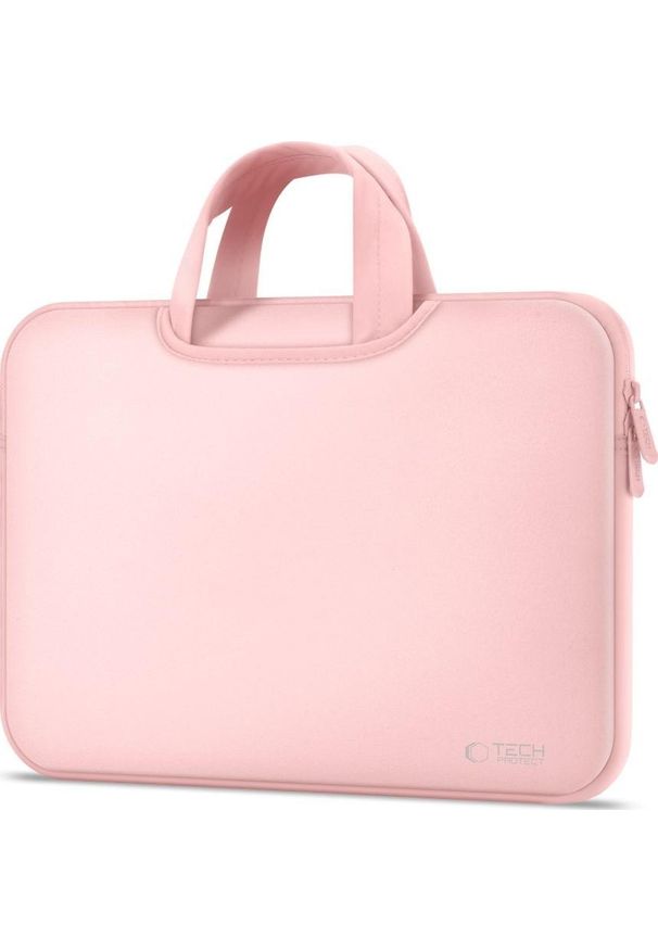 TECH-PROTECT - Torba Tech-Protect Neopren 15-16'' różowy. Kolor: różowy. Materiał: neopren. Styl: casual