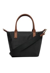 TOMMY HILFIGER - Tommy Hilfiger Torebka Popette Mini Tote AW0AW17709 Czarny. Kolor: czarny #3