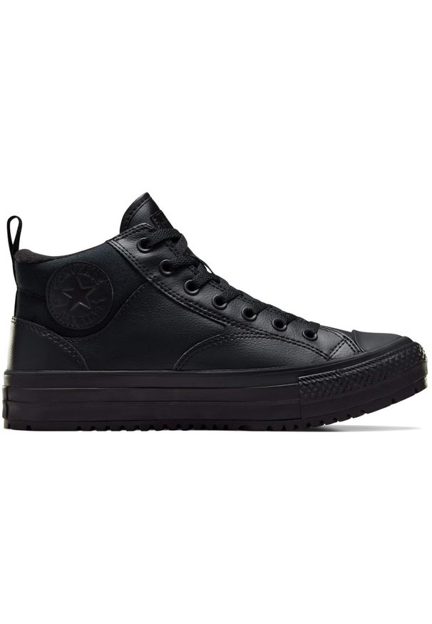 Adidasy Converse Chuck Taylor All Star Malden Street Boot, Dla obu płci. Kolor: czarny. Materiał: skóra ekologiczna, materiał. Model: Converse All Star. Sport: fitness