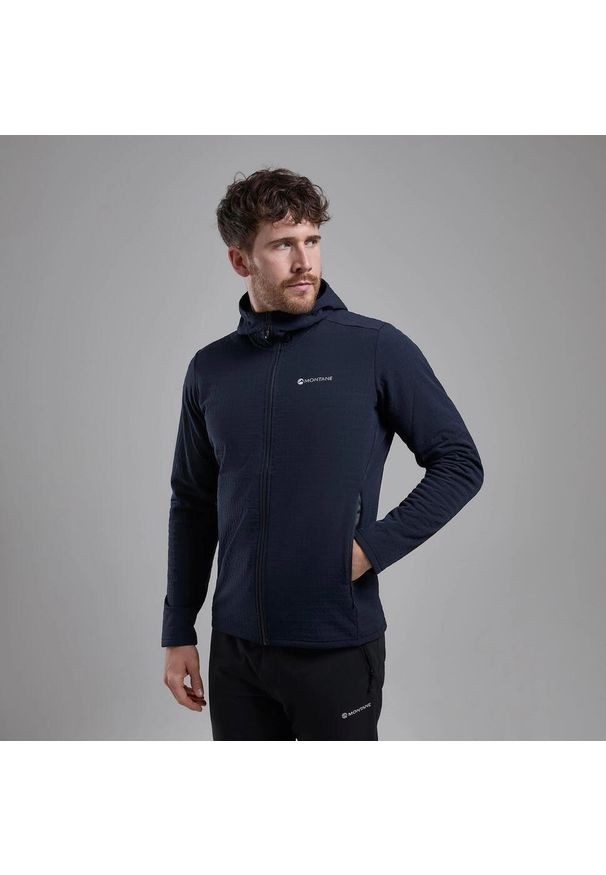 Polar z kapturem Montane Protium XT. Typ kołnierza: kaptur. Kolor: niebieski. Materiał: polar. Sezon: zima. Sport: narciarstwo