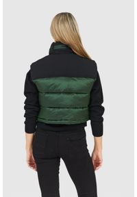 Invicta - INVICTA Zielony puchowy krótki bezrękawnik damski, Rozmiar L. Kolor: zielony. Materiał: puch. Długość rękawa: bez rękawów. Długość: krótkie #5