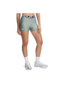 Szorty damskie Under Armour HeatGear®. Kolor: zielony, biały, wielokolorowy. Sport: fitness #1