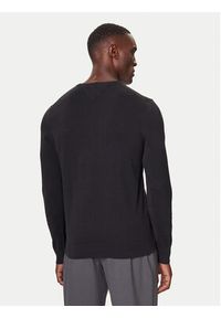 TOMMY HILFIGER - Tommy Hilfiger Sweter MW0MW42249 Czarny Regular Fit. Kolor: czarny. Materiał: bawełna #5