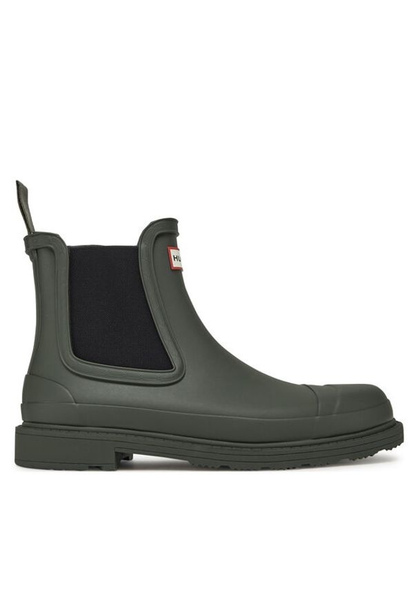 Hunter Kalosze WFS1018RMA Khaki. Kolor: brązowy. Materiał: kauczuk