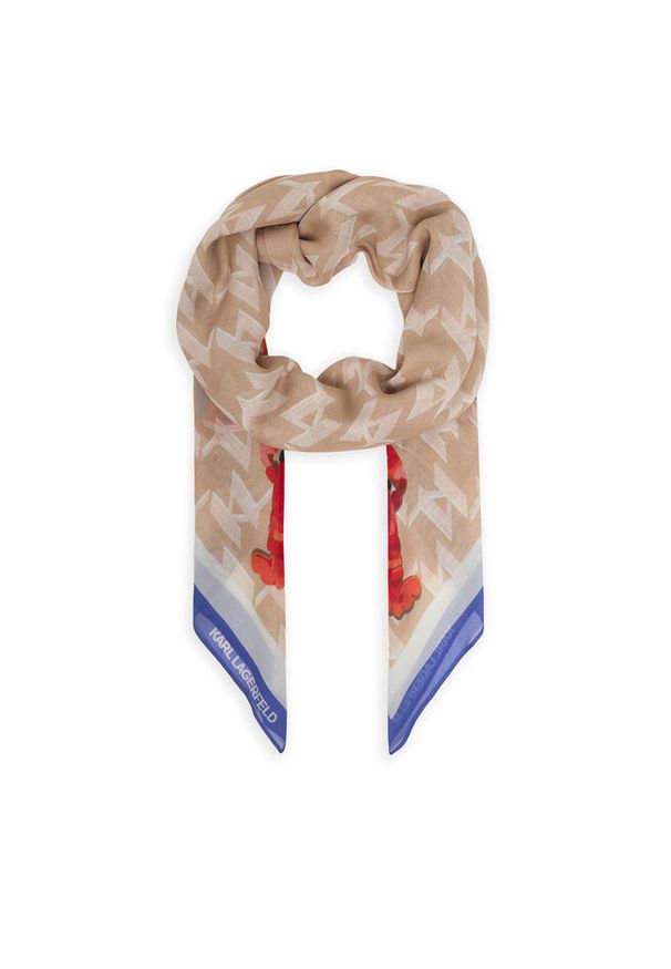 Karl Lagerfeld - Chusta KARL LAGERFELD. Kolor: beżowy