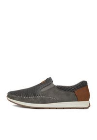 Rieker Półbuty CEO-11954-45 Szary. Kolor: szary. Materiał: materiał #5