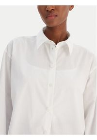 Calvin Klein Jeans Koszula Aop Logo Perfect LV044D167G Biały Regular Fit. Kolor: biały. Materiał: bawełna #4