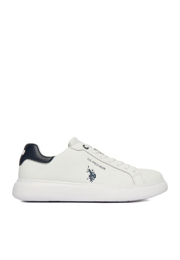 Sneakersy U.S. Polo Assn.. Kolor: biały