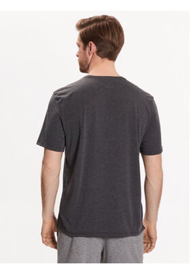 skechers - Skechers T-Shirt Godri Premium M1TS274 Szary Regular Fit. Kolor: szary. Materiał: syntetyk