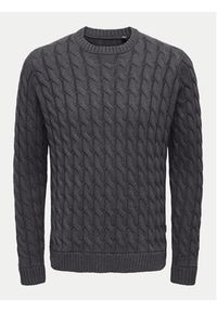Only & Sons Sweter 22026504 Szary Regular Fit. Kolor: szary. Materiał: bawełna, syntetyk #4