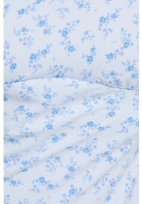 Hollister Co. sukienka kolor niebieski maxi rozkloszowana. Kolor: niebieski. Materiał: tkanina. Długość rękawa: na ramiączkach. Typ sukienki: rozkloszowane. Styl: klasyczny. Długość: maxi #2