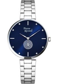 Zegarek Pierre Ricaud Zegarek damski Pierre Ricaud P22066.5195Q CYRKONIE srebrny. Kolor: srebrny #1