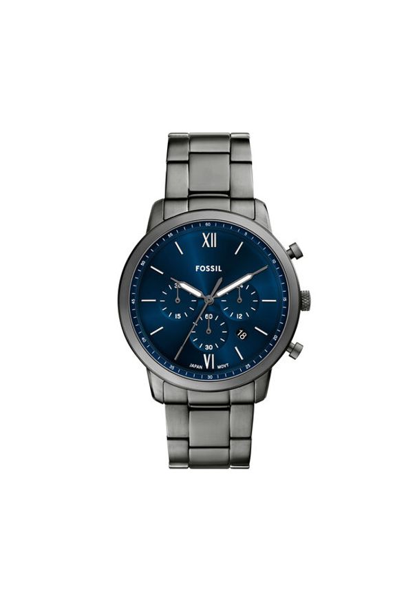 Fossil Zegarek Neutra Chronograph FS6111 Szary. Kolor: szary