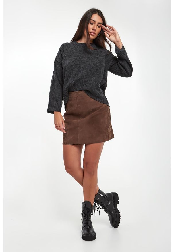 Marella - Sweter damski wełniany Amelia MARELLA. Materiał: wełna