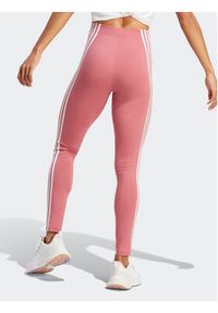 Adidas - adidas Legginsy Future Icons 3-Stripes IC0517 Różowy Regular Fit. Kolor: różowy. Materiał: bawełna #4