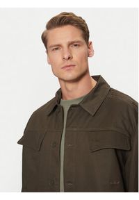 Adidas - adidas Koszula Premium Essentials Workwear JD3343 Khaki Loose Fit. Kolor: brązowy. Materiał: bawełna #2