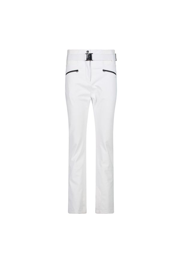 Spodnie damskie narciarskie CMP 34W4336. Kolor: biały. Sezon: zima. Sport: narciarstwo